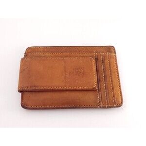 NapaWalli Genuine Leather Magnetic Front Pocket Money Clip Wallet RFID Blocking